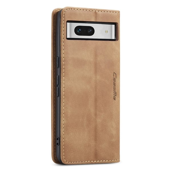 CaseMe Google Pixel 7a vintage etui - Brun