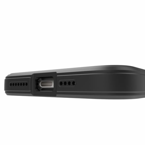 Mjukt greppformat iPhone 11 Pro skal - Mörkgrå