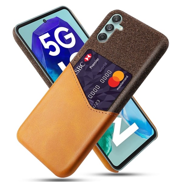 Bofink Samsung Galaxy M55 / Samsung Galaxy C55 / Samsung Galaxy F55 skal med korthållare - Orange