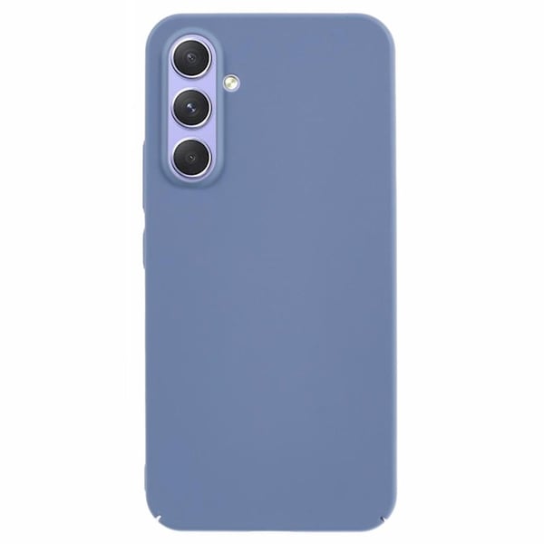 Mikrofiberfôret deksel i mykt gummi for Samsung Galaxy A54 - Grå
