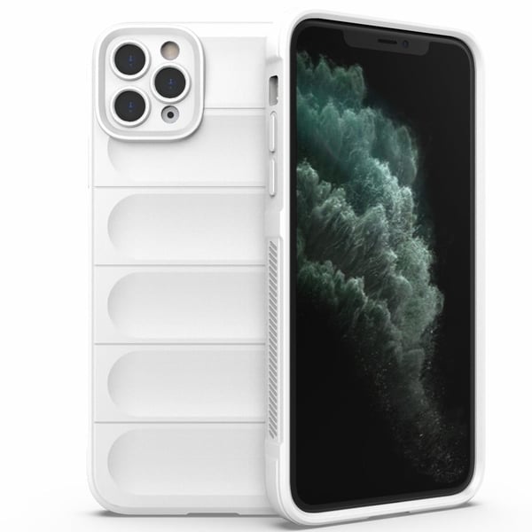 Deksel med mykt grep for iPhone 11 Pro - Hvit
