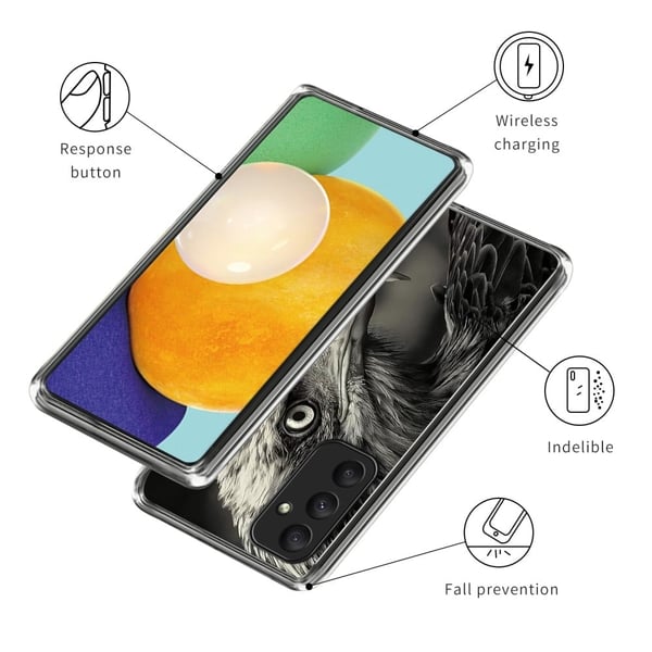 Deco Samsung Galaxy A55 deksel - Ørn