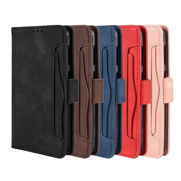 Samsung Galaxy A50 / Samsung Galaxy A50s / Samsung Galaxy A30s moderni nahkainen lompakkokotelo - Musta