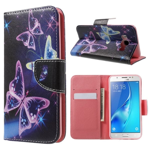 Wonderland Samsung Galaxy J5 (2016) fodral -Vackra Fjärilar