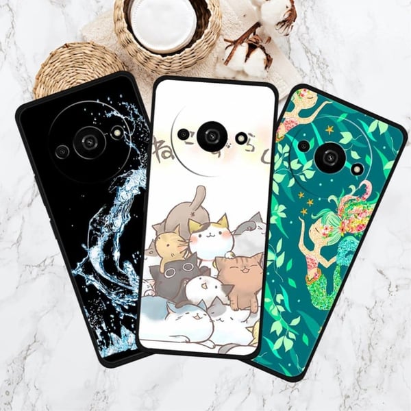Imagine Xiaomi Redmi A3 / Xiaomi Poco C61 deksel - Skjønnhetsfisk
