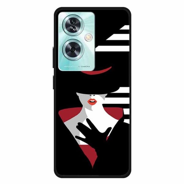 Imagine OnePlus Nord N30 SE skal - Dam I Svart Hatt Imagine OnePlus Nord N30 SE skal - Dam I Svart Hatt