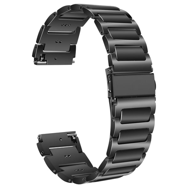 Huawei Watch 4 / 4 Pro / GT 4 46 mm erstatningsarmbånd 22 mm sinklegeringsarmbånd - Svart Huawei Watch 4 / 4 Pro / GT 4 46 mm erstatningsarmbånd 22 mm sinklegeringsarmbånd - Svart