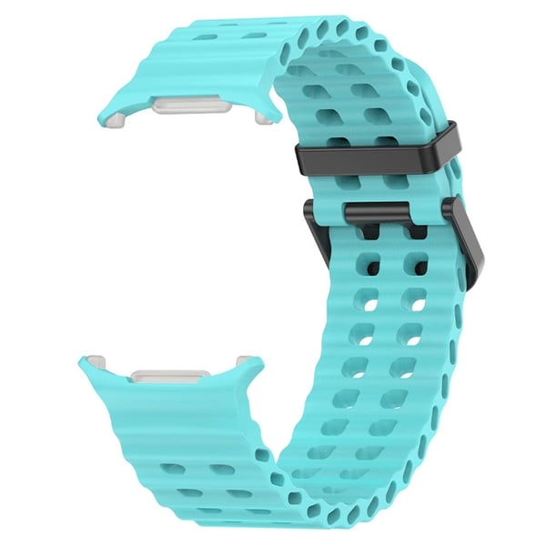 KALEBOL Samsung Galaxy Watch Ultra 47 mm erstatningsarmbånd i silikon - Blågrønn