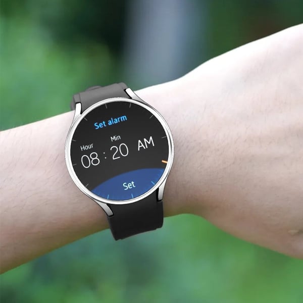 Samsung Galaxy Watch7 40 mm etui Hardt, støtsikkert, hult beskyttelsesdeksel - Sølv