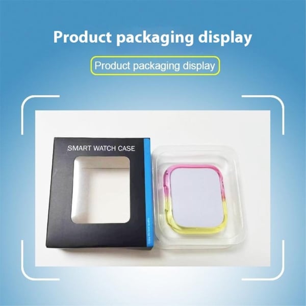 Apple Watch Series 4 / 5 / 6 / SE / SE (2022) 40mm / 7 / 8 / 9 41mm Dual Color Translucent Matte Flexible Watch Case - Gul + Grønn