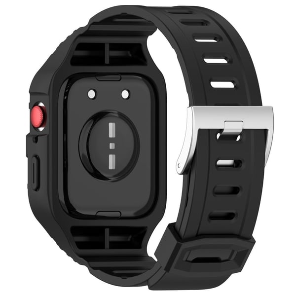 Huawei Watch Fit 3 Integrert, fleksibelt armbåndsarmbånd med etui - Svart
