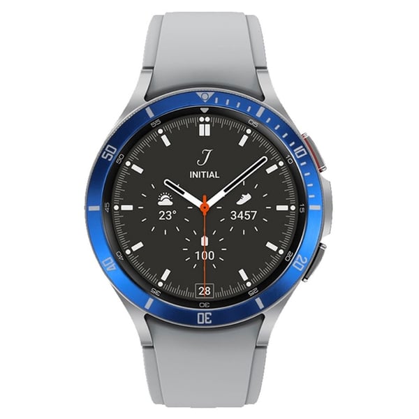 Samsung Galaxy Watch7 / Watch6 / Watch5 / Watch4 / 44mm Watch Bezel Ring Zink Alloy Dial Bezel Adhesive Frame Ring Deksel
