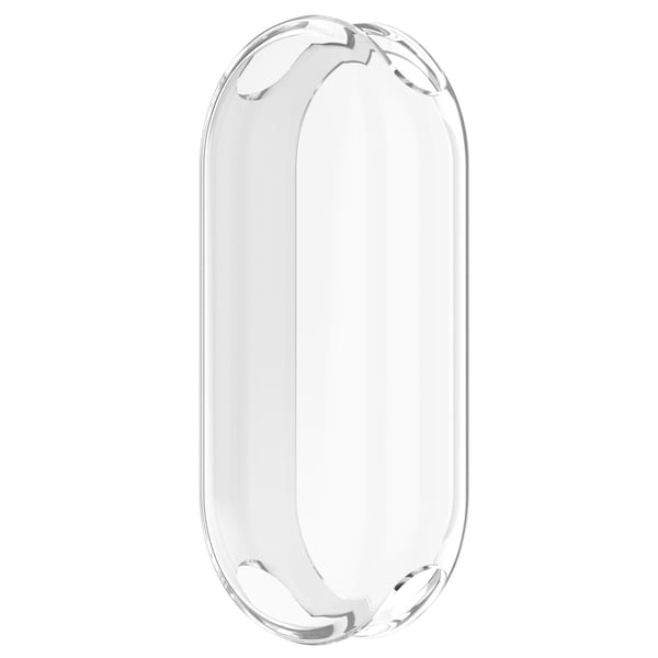 Xiaomi Mi Band 9 / 9 heltäckande skydd, reptåligt, flexibelt fodral för klockram - Transparent