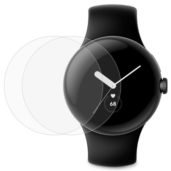 2-pack For Google Pixel Watch 3 / Pixel Watch 2 Screen Protector Soft Flexible HD Clear Watch Screen Film