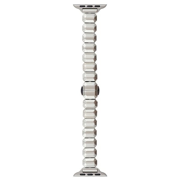 Apple Watch Series 41mm - 40mm - 38mm klokkerem av sinklegering - Stjernelys Apple Watch Series 41mm - 40mm - 38mm klokkerem av sinklegering - Stjernelys