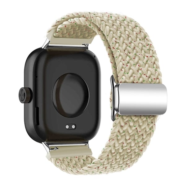 Xiaomi Smart Band 8 Pro / Redmi Watch 4 Loop Strap Magnetic Buckle Woven klockarmband - Konfetti Stjärnljus