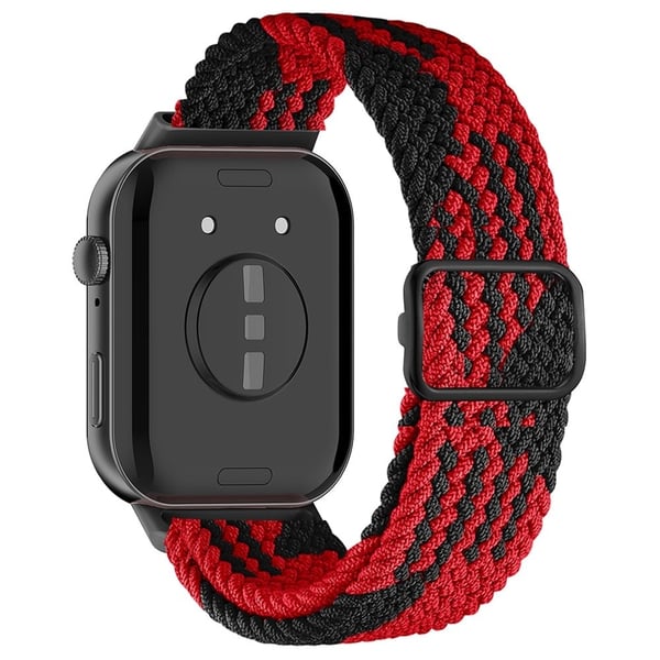 Huawei Watch Fit 3 Adjustable Nylon Braided Watch Band Woven Style Wrist Strap - Style F