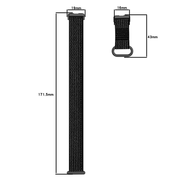 Huawei Band 9 / Band 9 NFC / Band 8 / Band 8 NFC Strap Nylon Sport Loop Watch Armbånd - Gul + Grå