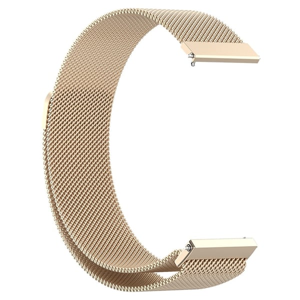 Garmin Vivoactive HR Magnetisk klokkerem i rustfritt stål Milanese armbånd - Retro Gull