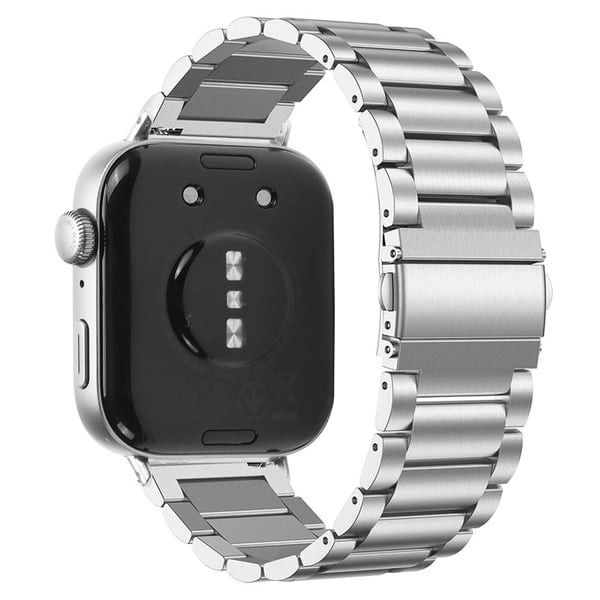 Huawei Watch Fit 3 Erstatningsklokkearmbånd i rustfritt stål - Sølv