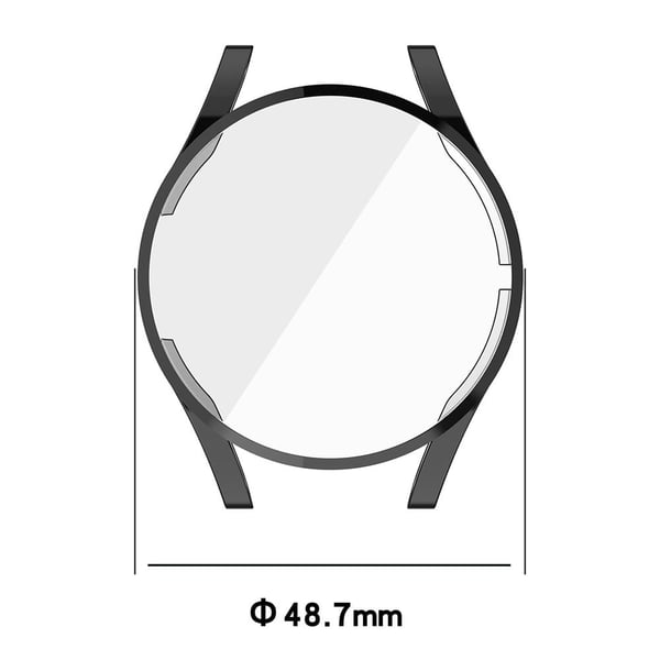 Samsung Galaxy Watch FE 40mm Klokkeveske Full beskyttelse Galvanisering Fleksibelt deksel - Rosa