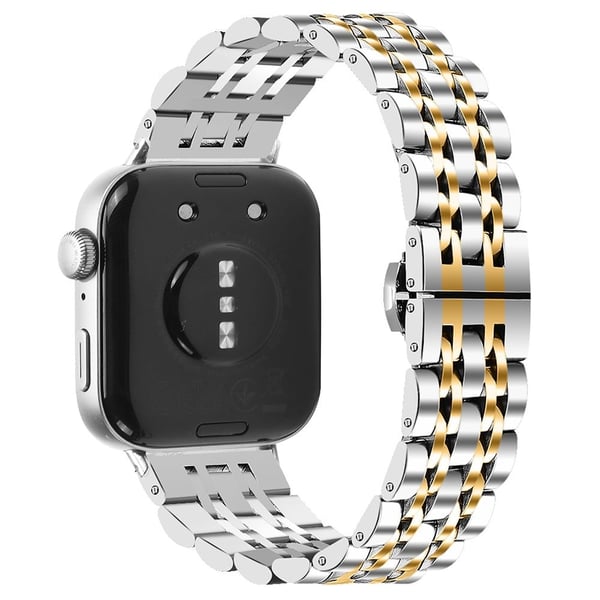 Huawei Watch Fit 3 Metal Mesh Band 316L Stainless Steel Watch Strap - Silver / Gold