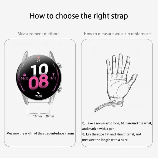 Apple Watch Series 41mm - 40mm - 38mm Universal magnetisk magnetisk ekte okselærrem - Grå