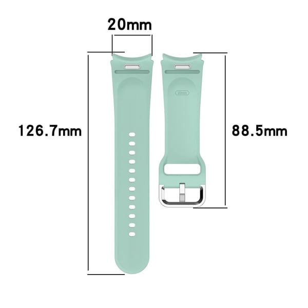 Samsung Galaxy Watch7 / Watch6 / Watch FE 40mm / Watch 5 / Watch4 Wrist Band Silicone Watch Strap - Light Pink