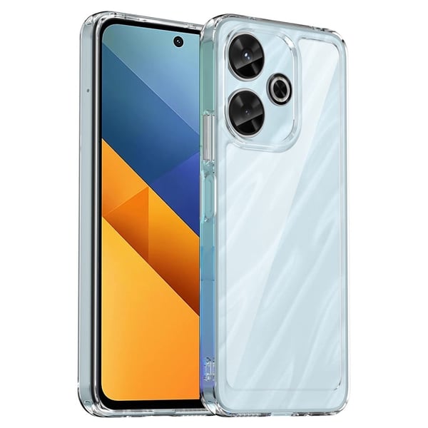 Xiaomi Redmi 13 / Xiaomi Redmi Note 13R / Xiaomi Poco M6 älykäs akryylikansi - Läpinäkyvä