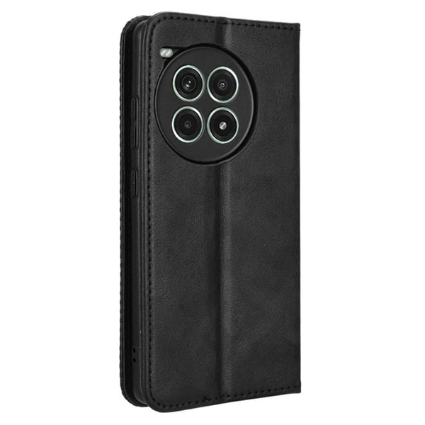 Bofink Vintage OnePlus Ace 3 Pro lærveske - Svart