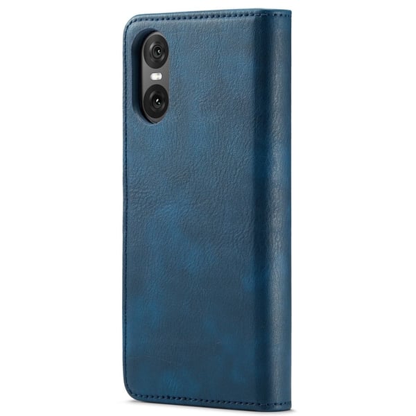 DG.MING Sony Xperia 10 VI 2-i-1 etui med pung - Blå