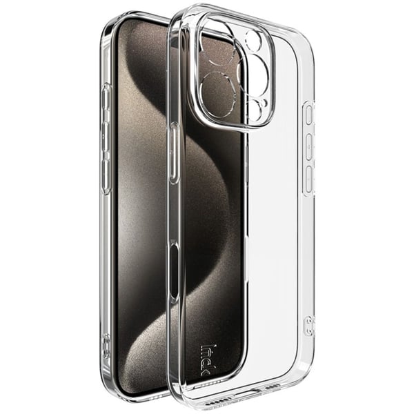 IMAK transparent iPhone 16 Pro cover - Gennemsigtig