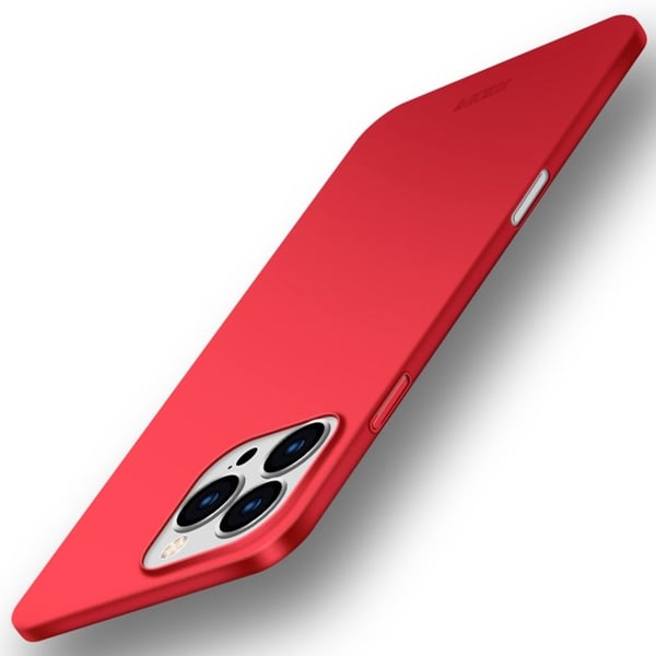 MOFI iPhone 16 Pro slim shield kotelot - Punainen