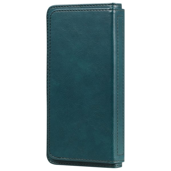 iPhone 16 Plus etui med pung & 10 kortpladser - Grøn