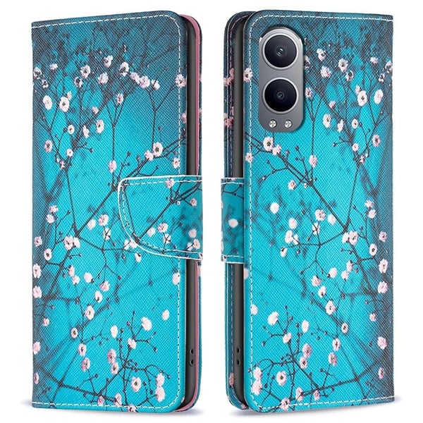 Wonderland OnePlus Nord CE4 Lite flip kuoret - Luumun Kukka