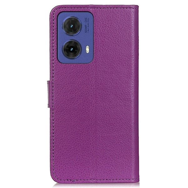 Classic Motorola Moto G85 flip etui - Lilla