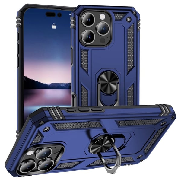 Bofink Combat iPhone 16 Pro skal - Blå