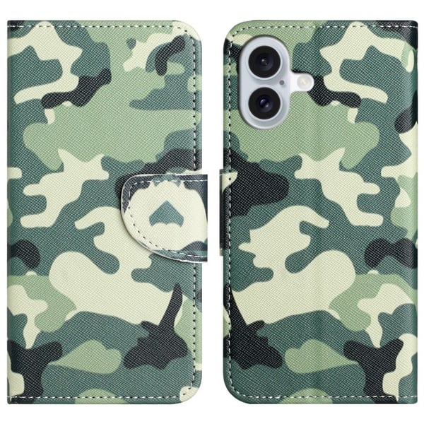 Wonderland iPhone 16 flip kuoret - Naamiointi