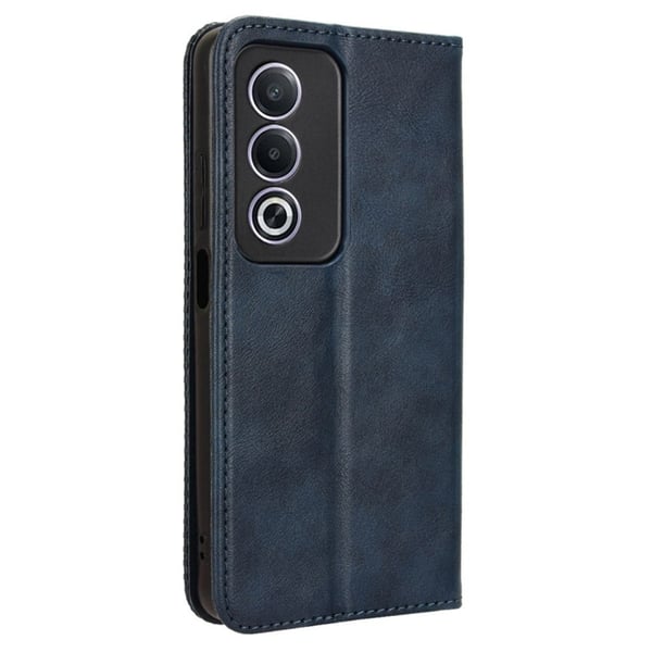 Bofink Vintage läder Oppo A3 Pro / Oppo K12x / Xiaomi Redmi A3x fodral - Blå