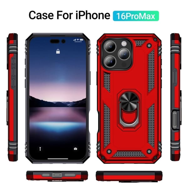 Bofink Combat iPhone 16 Pro Max cover - Rød