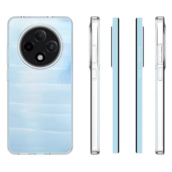Erittäin ohut läpinäkyvä kotelo Oppo Reno12 F
