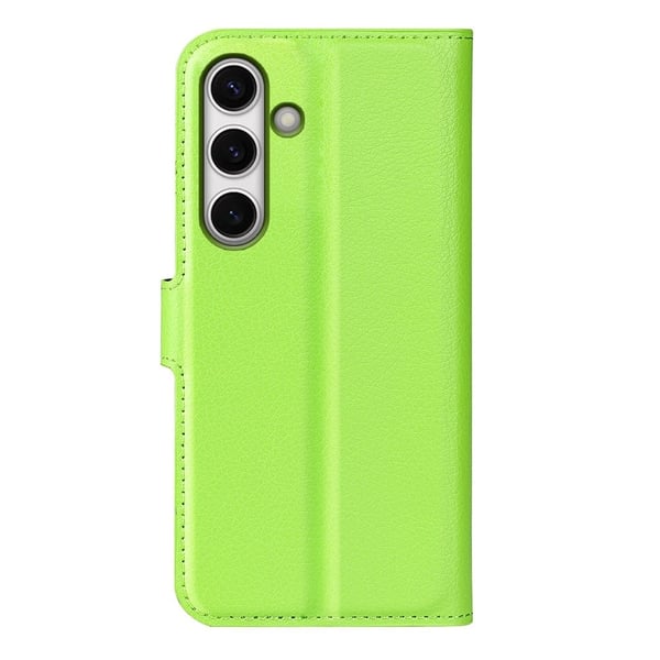 Classic Samsung Galaxy S24 FE flip etui - Grønn