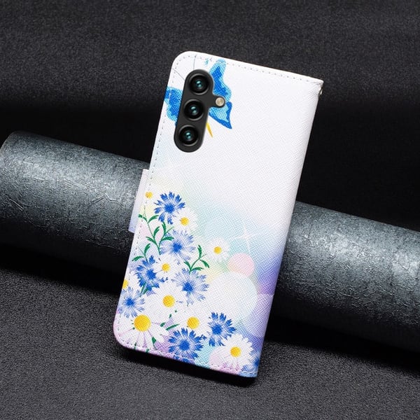 Wonderland Samsung Galaxy A16 flip etui - Sommerfugl Og Blomster