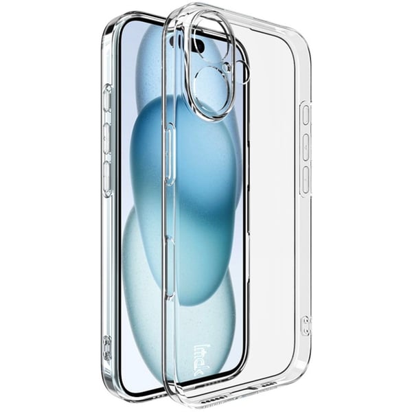 IMAK UX-5 Kuori iPhone 16 - Läpinäkyvä