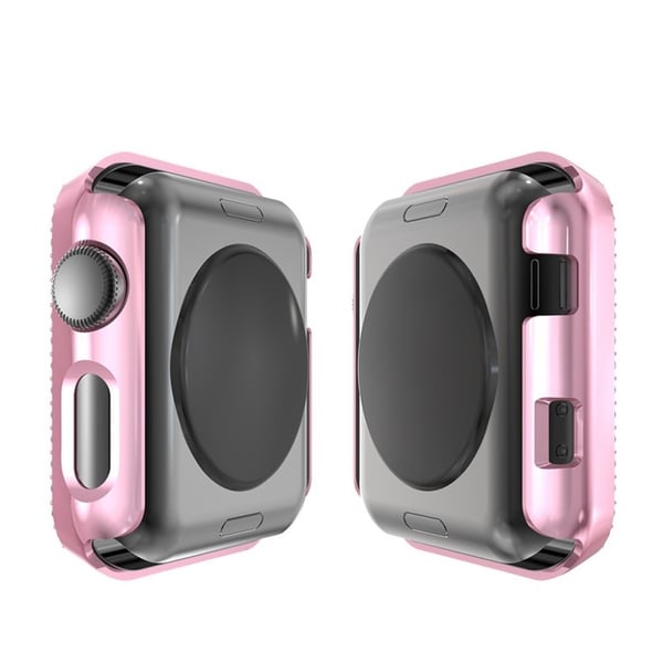 Apple Watch Series 3/2/1 38mm Dual-Rad Rhinestone Ramme - Rose