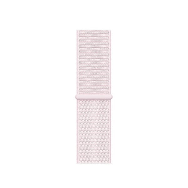 Apple Watch Series 5 40 mm ensfarget nylonarmbånd - Lyserosa