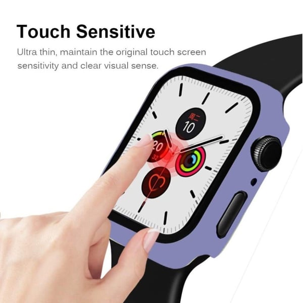 Apple Watch Series 3/2/1 38 mm enkel og holdbar ramme - Lilla
