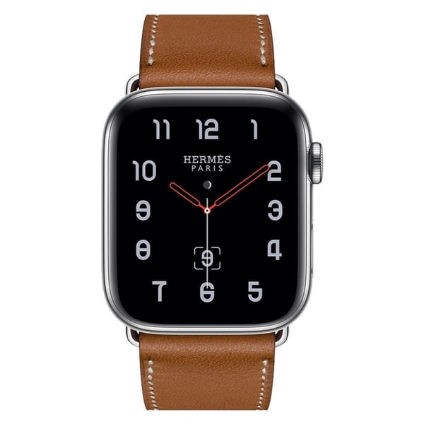 Apple Watch Series 4 44mm ægte læder Urrem - Brun