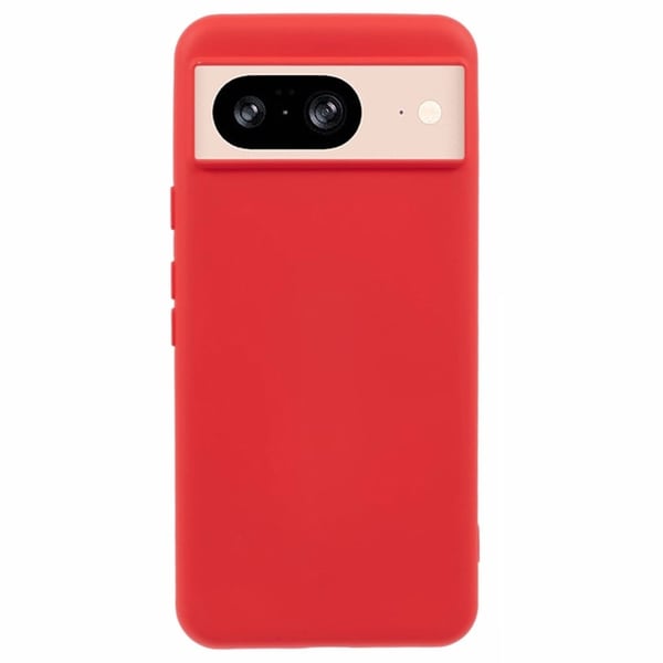 Google Pixel 8-etui 2,0 mm fleksibelt telefondeksel Arc Edge - Rød