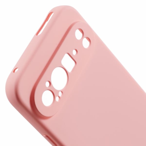 Google Pixel 9 Pro XL-etui 2,0 mm fallbeskyttelse Fleksibelt telefondeksel - Rosa